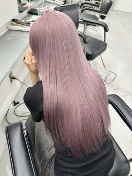 リムレスバイサンク 万代 新潟駅(LIMLESS by cinq) ダブルカラーミルクティーピンクベージュチェリーブラウン韓国