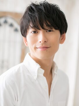 グルーミングサロン バーバー キャッスル 北浦和西口(Grooming salon Barber Castle) 20代30代アッシュブラック爽やかフェザーマッシュZ北浦和