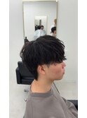 緩めパーマ シャドウパーマ