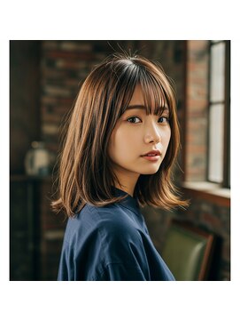 コトナ 越谷店 越谷で人気デザインカラー×外ハネミディアム