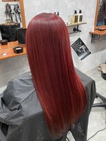 シールドヘアー 沖縄 新都心(C'LD Hair)&nbsp;レッドカラー/那覇美容室/おもろまち美容室