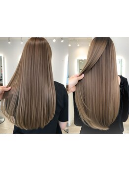 お悩みを改善する髪質改善トリートメントで本質的なケアを。内側から作る真の美しさ[髪質改善/ハイライト]