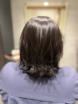 くせ毛生かしカット×頭侵浴×髪質改善トリートメント