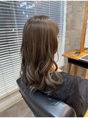透明感ミディアムグレージュ