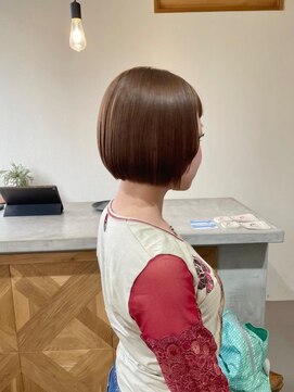 クリック(Click) ミディアムヘア/暗めカラー/グランマッシュ/北九州/小倉