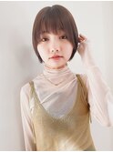 □丸みショートボブ□