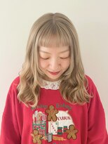 ロマリア 渋谷 渋谷宮益坂(Lomalia)&nbsp;イメチェン/ダブルカラー/ベージュ/レイヤーカット/前髪/渋谷駅