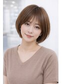 白髪ぼかしハイライト＋カット +髪質改善トリートメント