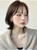 大人可愛い20代30代40代小顔ウルフレイヤー
