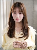 ☆デジタルパーマコテ巻き風パーマレイヤーカット韓国ヘア小顔