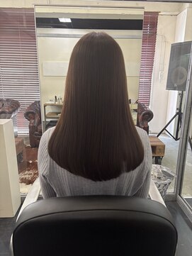 サウンドヘアデザイン(sound hair design) ストレートセミロング