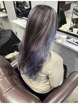 グラッジ 池袋(GLADGE) インナーブリーチ×ブルー