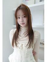 ネルケ 立川(nelke) 韓国ヘアグレージュカラーブリーチ無し髪質改善ボブレイヤーボブ