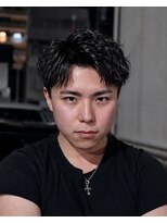 ザ クロー(THE CROW)&nbsp;アップバングピンパーマスパイキーショート