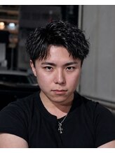 ザ クロー(THE CROW)&nbsp;アップバングピンパーマスパイキーショート