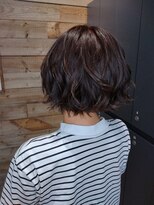 ベイショア(Bay Shore NY)&nbsp;大人かわいいゆるふわボブ