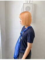 ミュー(Mu) ペールオレンジ ミニボブ