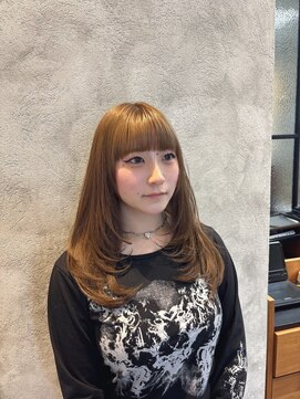 モスト ブリヤン(MOST BURYAN) レイヤースタイルに髪質改善カラー