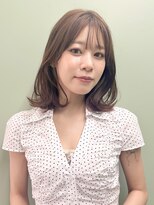 ヒトワ(hitowa) ゆるふわボブ/ゆる巻/外ハネ/シアベージュ/日吉