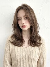 リムドット(rim.) 大人可愛い20代30代40代重めロングレイヤー