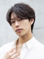 CITY men's メンズサロン/ニュアンスパーマ/フェザーパーマ/ダウンパーマ&nbsp;メンズフェザーパーマツーブロックセンターパート
