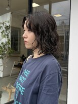 ハロウ&nbsp;岡山パーマニュアンスパーマ髪質改善トリートメントショート