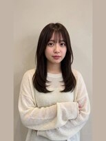 アリア イースト バイ エクラート 新宿東口店(ARiA east byECLART)&nbsp;似合わせレイヤーカットダークブラウンで大人っぽく