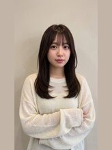 アリア イースト バイ エクラート 新宿東口店(ARiA east byECLART) 似合わせレイヤーカットダークブラウンで大人っぽく