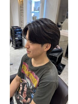 アンク クロス 池袋北口店(ANKHCROSS)の写真/男性のお客様から好評のスタイルや技術、落ち着く雰囲気までを提供しています。