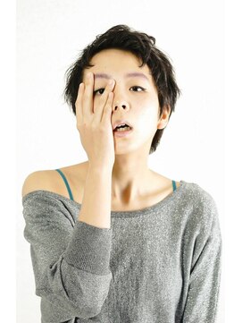 マウロア(MAULOA) 【MAULOA hair】 黒髪 シンプルショート！！