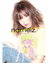 ネイミーズ 横浜関内(nameiz.)&nbsp;【横浜美容室ネイミーズ】小顔＿透けバング×70'sボブ