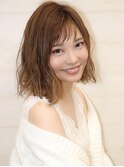 切りっぱなしゆるふわボブ＊