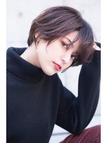 オースティン 錦糸町(AUSTIN) 『AUSTIN』ダブルバングブランジュ×小顔ワンサイドショート