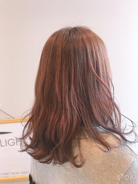 アーサス ヘアー デザイン 上越店(Ursus hair Design by HEADLIGHT) ナチュラルピンクグラデーションカラー