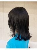 黒髪ウルフスタイル
