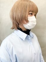 ソーコ 渋谷(SOCO)&nbsp;＊【SUN】ブロンドマッシュショートウルフ