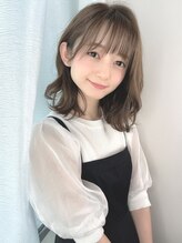 サフィール(Saphir)&nbsp;Saphir☆大人かわいいハネ感鎖骨ボブ「似合わせカット」