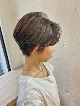 ヘアーワークス ヘルム 渋谷店(HAIR WORKS HELM) [HELM渋谷]女子のイケメンショート☆