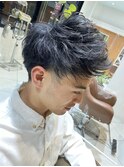 ジェットモヒカン風ショート