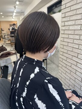 メモリーズ 銀座(Memories) 乾かすだけでまとまる！似合わせ丸みショートヘア！