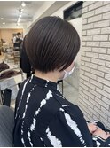 乾かすだけでまとまる!似合わせ丸みショートヘア!