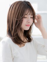 モッズヘア 上尾西口店(mod's hair) 大人かわいいシースルーバングワンカールa上尾20代30代40代