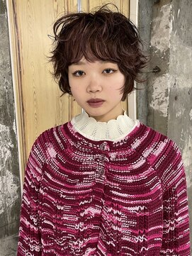 ロジ(loji) ペパーピンク×クセ毛