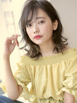 アグ ヘアー ロウ 境町店(Agu hair row) インナーカラー×柔らかフェミニンシルエット