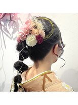 テクライズ 豊橋店(TECHRISE)&nbsp;☆成人式ヘア、玉ねぎアレンジ、水引、編みおろし☆