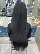 ロンドルーチェ 心斎橋(Lond luce)&nbsp;ダークアッシュ/ミディアムレイヤーカット［髪質改善/縮毛矯正］