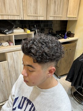グルーマーズトウキョウ(GROOMER/S TOKYO) 宮城リョータ風パーマ　GROOMERSTOKYO 太田
