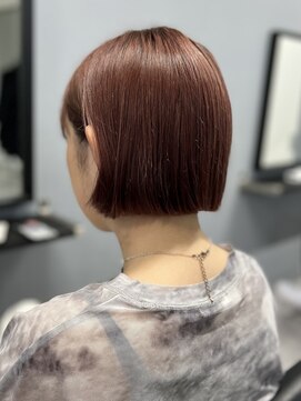 ニュートラル(neutral) 【neutral】ブリーチ オン カラー ＋ ボックスボブ