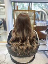 コテ巻きアレンジ