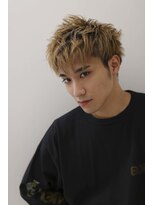 モードケイズエミュー(MODE K's eau)&nbsp;メンズ×ブリーチ×ツーブロック